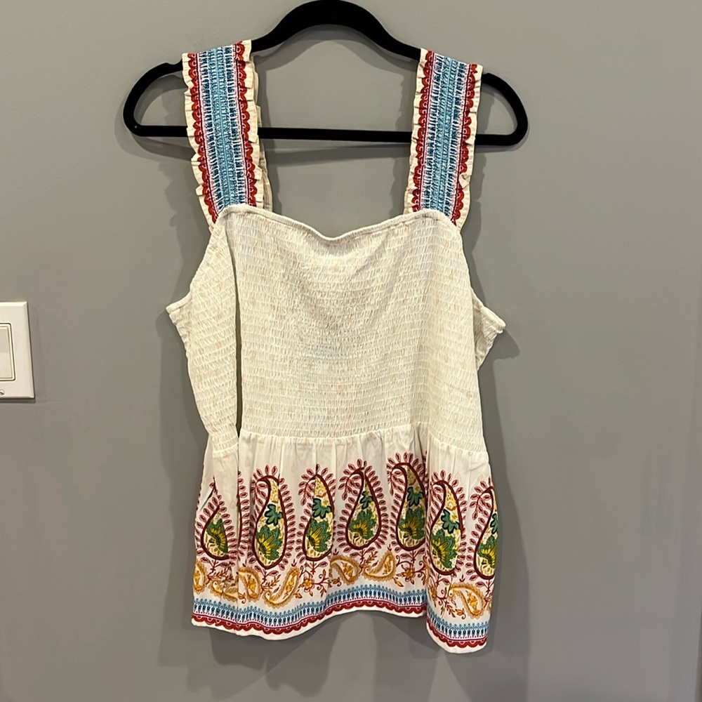 La Serein White Blouse (new with tags) women’s XXL